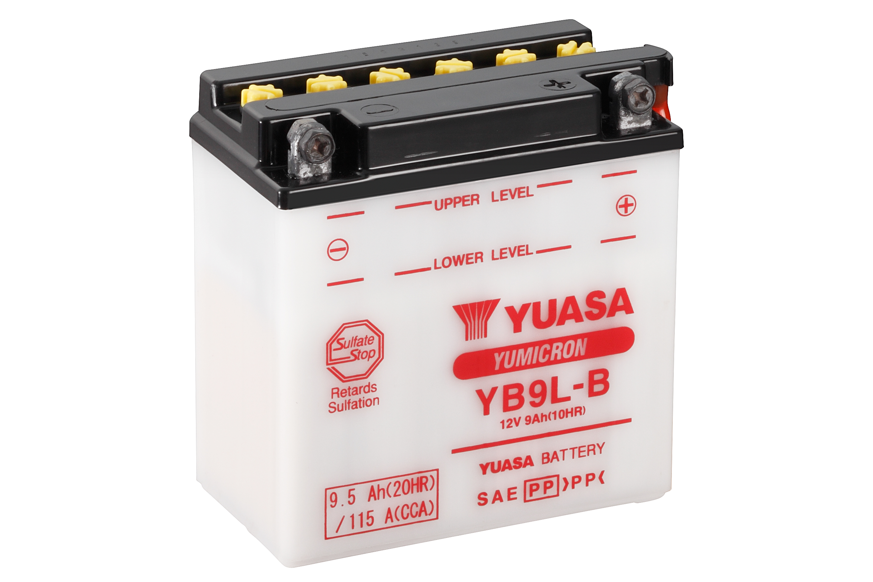 Yuasa Motorcycle Battery YB9L-B 12V 9.0Ah From County Battery