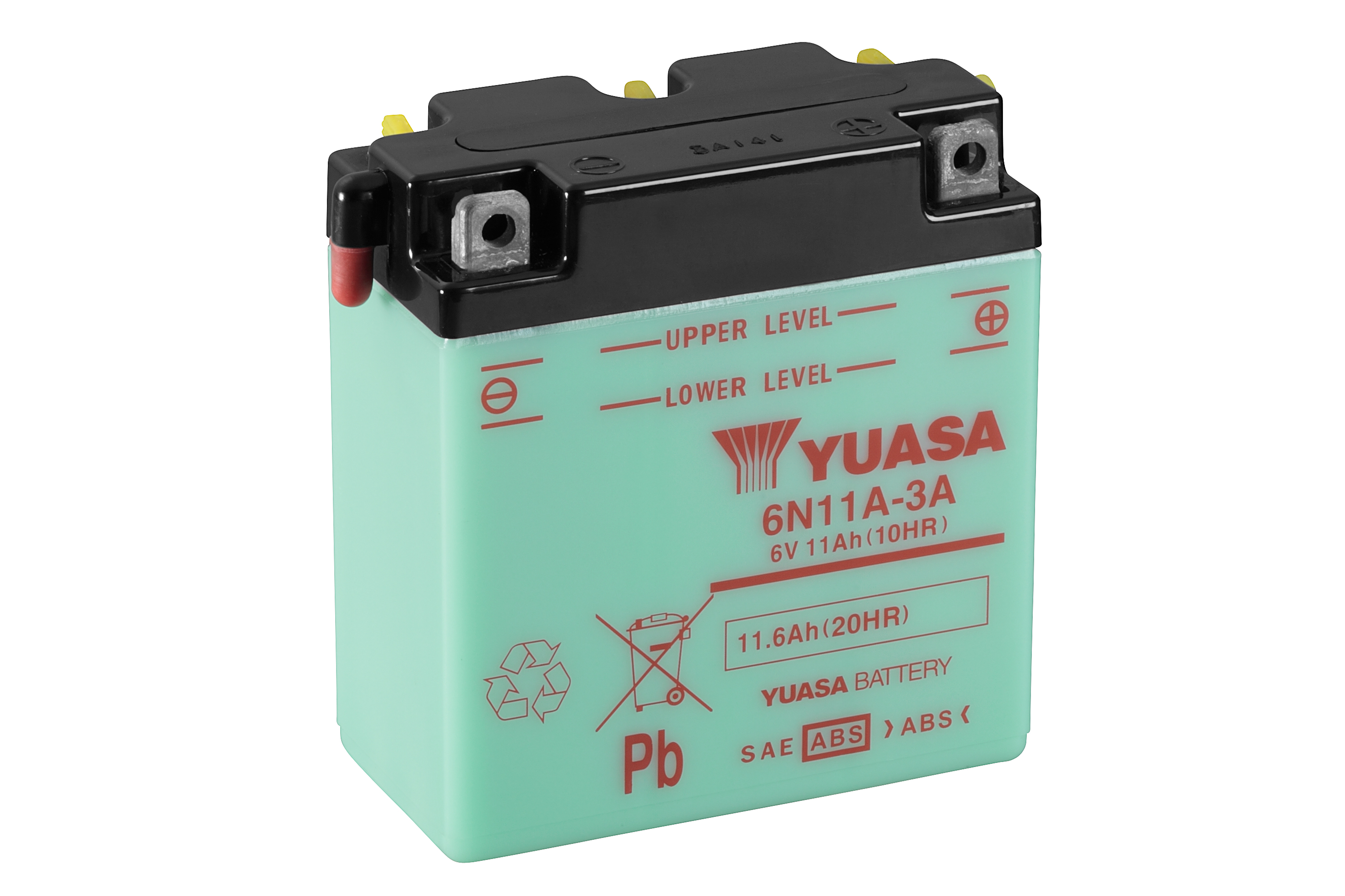 Yuasa Motorcycle Battery 6N11A-3A 6V 11Ah From County Battery