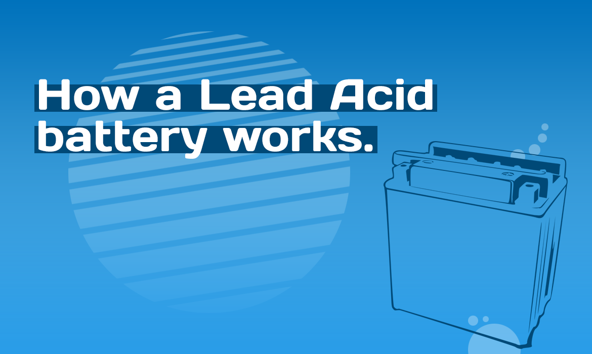 How a lead acid battery works