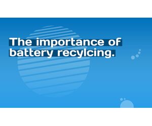 The importance of battery recycling.