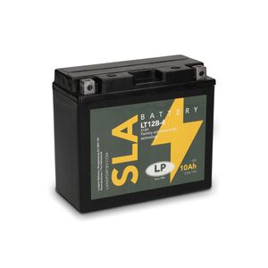 Landport LT12B-4 AGM motorcycle battery.