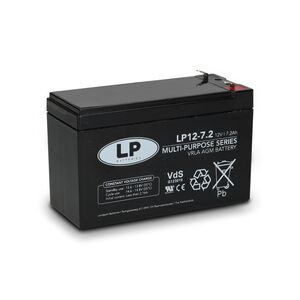 Landport LP12-7.2 12v 7Ah VRLA Battery