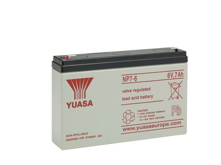 yuasa np7-6 vrla battery
