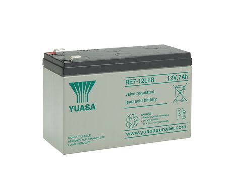 Yuasa RE7-12 Extended Life VRLA Battery