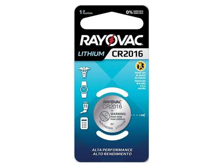 RAYOVAC CR2016 lithium battery