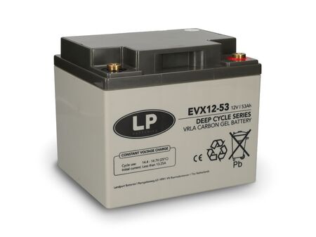 Landport EVX12053 12v 53Ah Deep Cycle VRLA battery